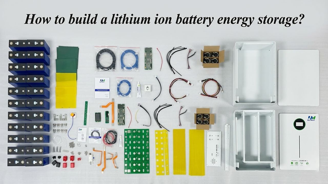 How to build a lithium ion battery energy storage？ – JMBatteries