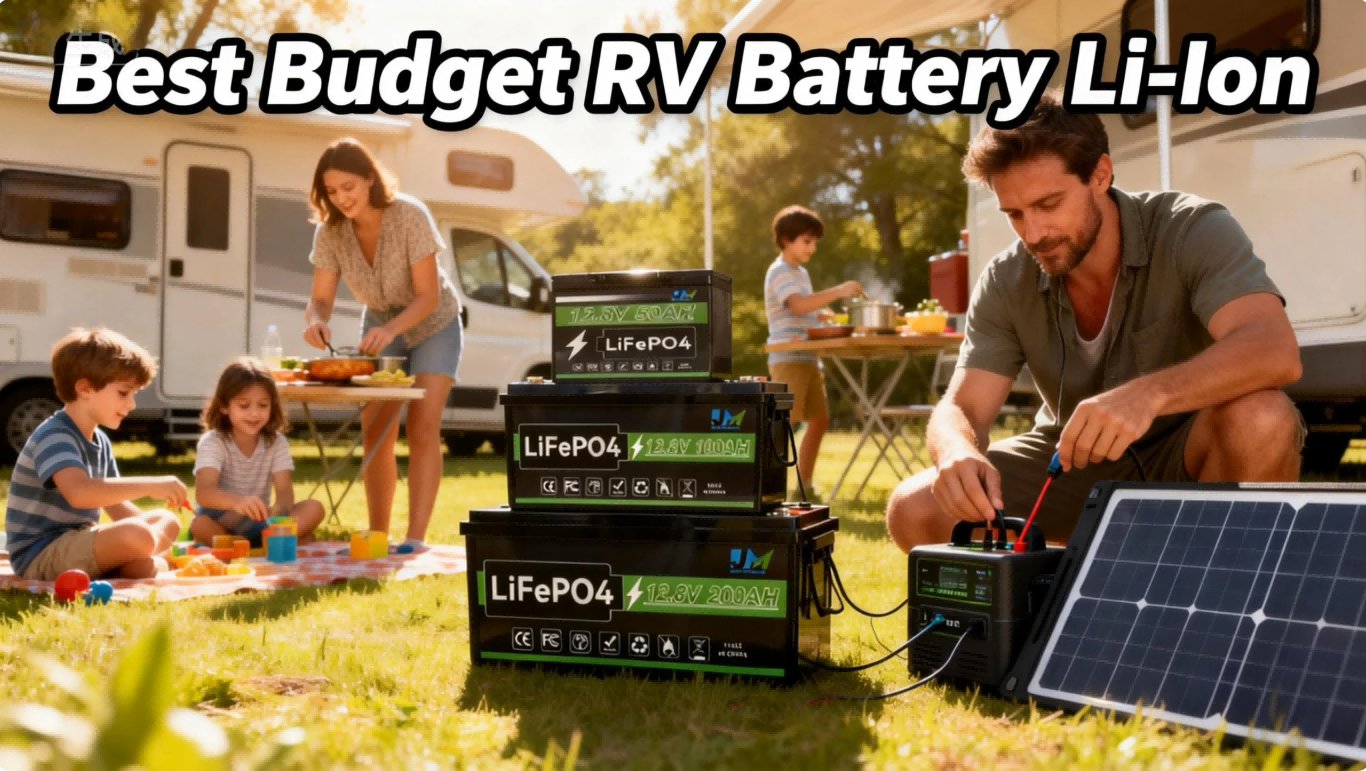 Best Budget RV Battery Li-Ion - JMBatteries