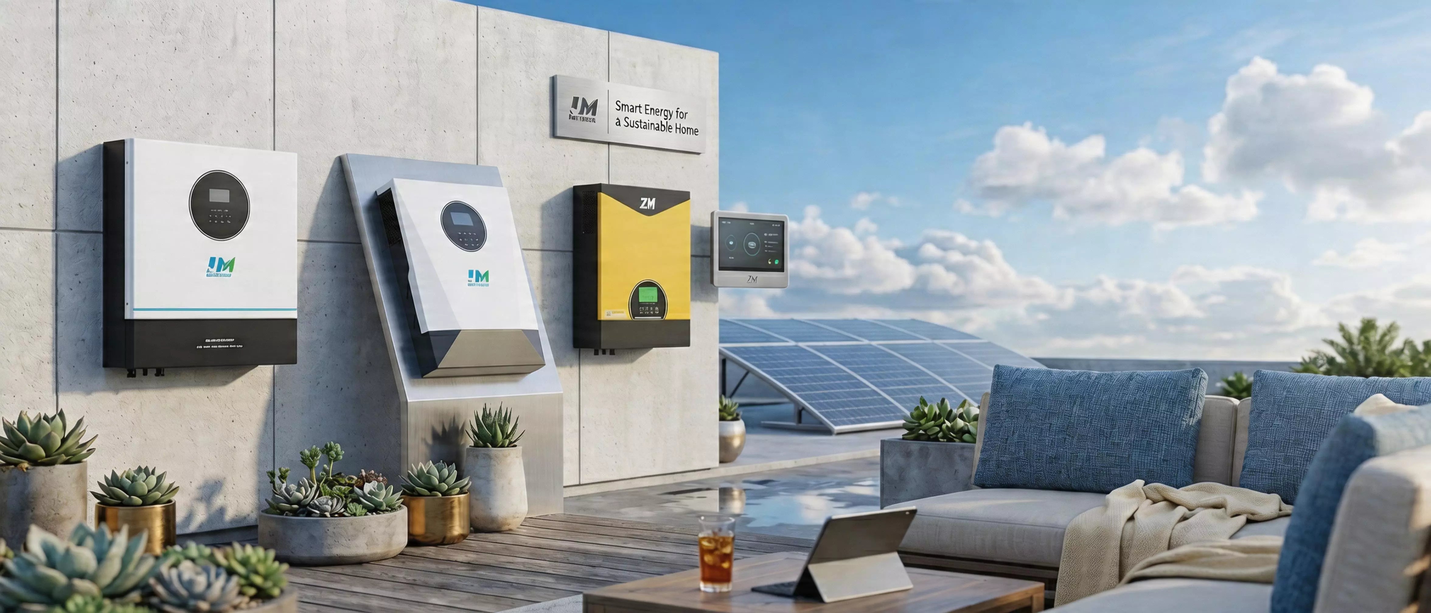 High-Performance Solar Inverter for Your Home – JMBatteries