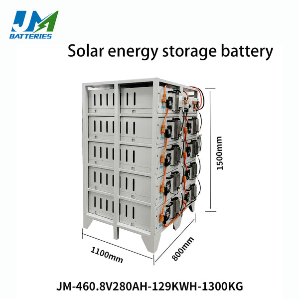 High Voltage Solar System 461V 280ah LiFePO4 Battery