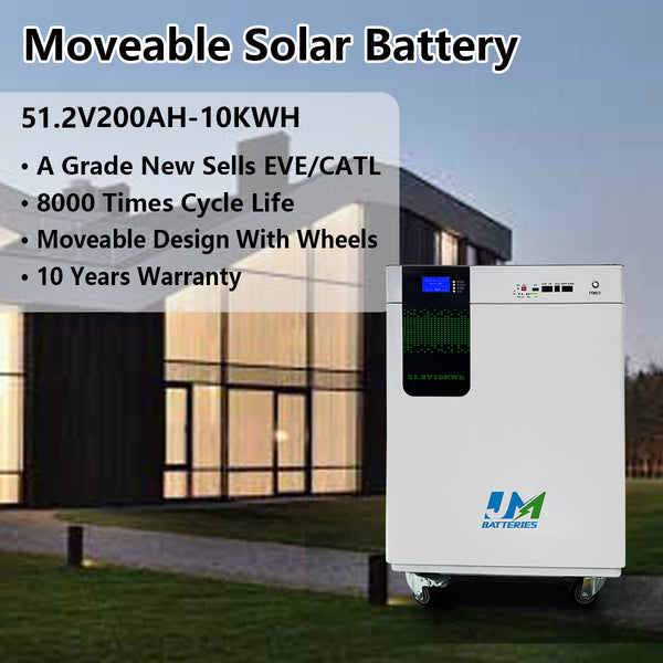 51.2V 200AH 300AH Mobile Battery For Energy Storage Systems