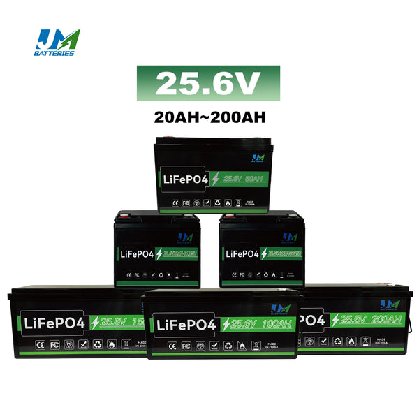 25.6v 20Ah 35Ah 50Ah 100Ah 150Ah 200Ah Lithium-ion Battery Rechargeable