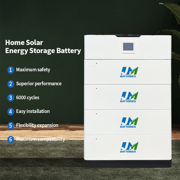 51.2V 102.4V 153.6V 100AH OEM High Voltage Batteries Solar Power Battery