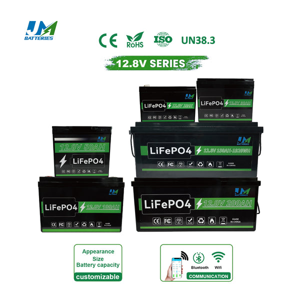 12V 10AH 20AH 30AH 50AH 100AH 150AH 200ah 300ah Lifepo4 12v 100ah Battery Pack Home Battery 12V RV