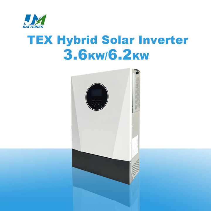 Jm Top Selling Personalized off Grid Pure Sine Wave 6.2kwh 220V 50HZ Hybrid Solar Inverter JMBatteries
