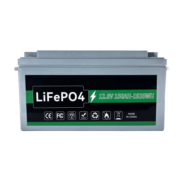 12.8V 150AH 1.92KWH Storage Power Rechargeable Lithium Battery