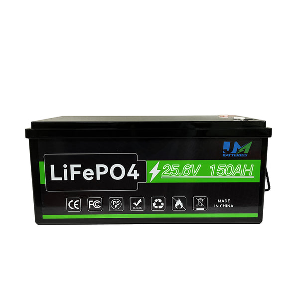 25.6V 150AH Lithium Ion Battery Pack Solar Safe Rechargebale Battery