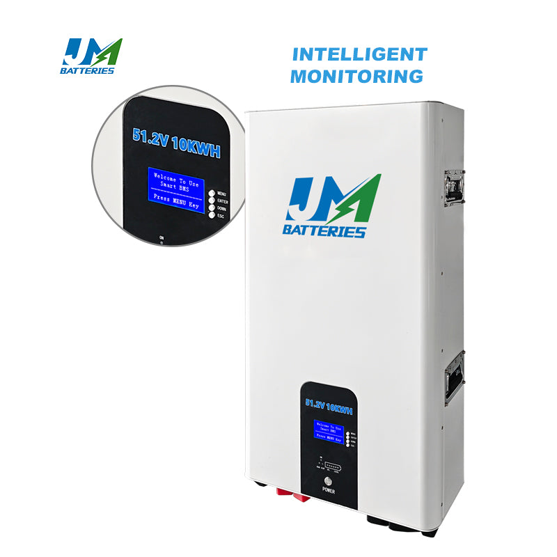 Wall-Mounted 48V 200Ah Lithium Battery | 10kWh Solar Powerwall | BMS ...