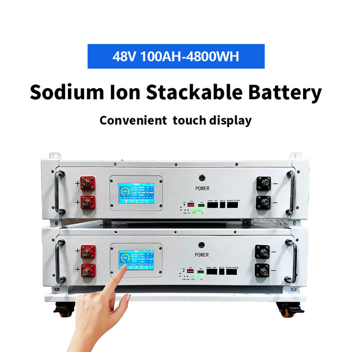 JM 48V 100AH Stacked Mounted Sodium Energy Storage Battery JMBatteries