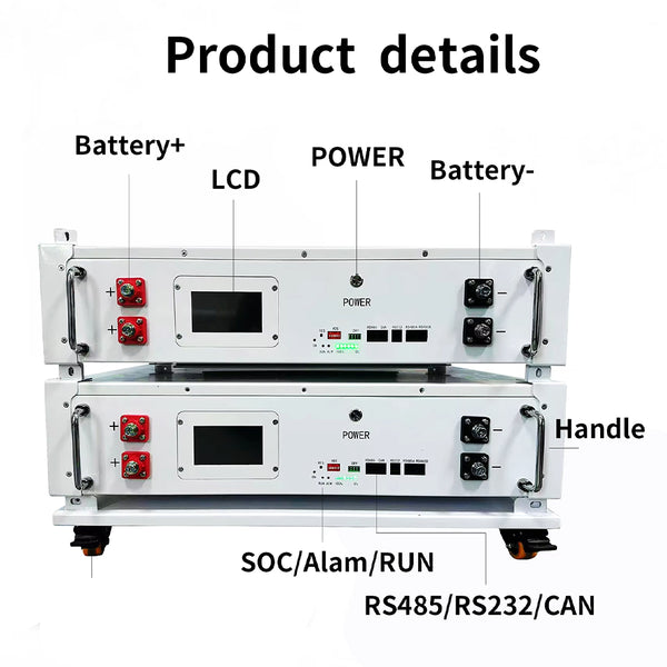 48V 100AH Sodium Battery for Solar Power Station