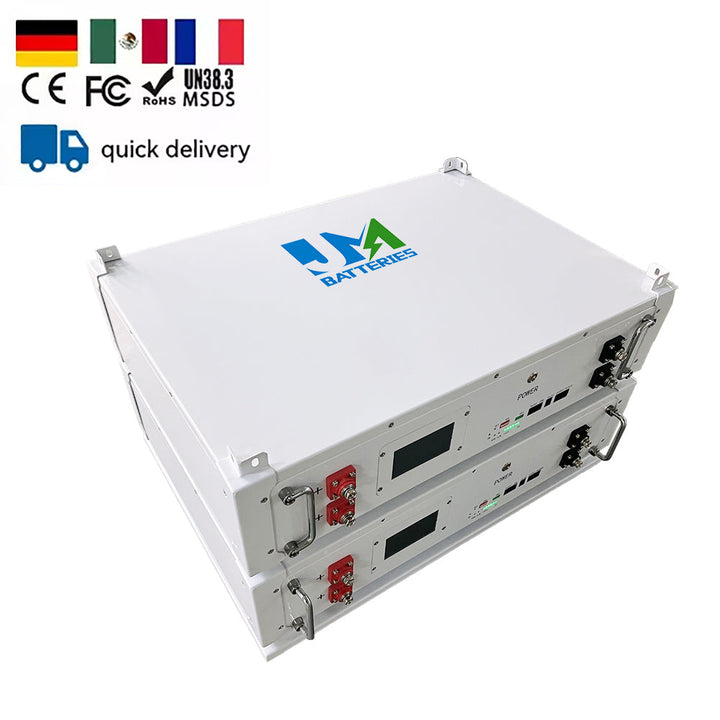 JM 48V 100AH Stacked Mounted Sodium Energy Storage Battery JMBatteries