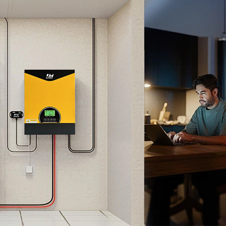 Jm High Quality Wholesale Pure Sine Wave 2kwh Inverter Solar Power Inverters 220V 50Hz Hybrid Solar Inverter JMBatteries