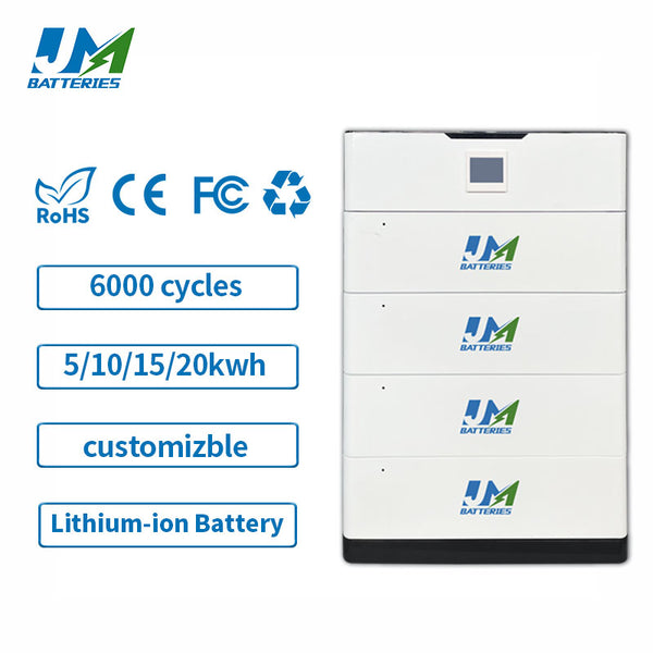 Solar Power Battery Factory 51.2V 300AH Lithium Ion Battery With 5kw Inverter