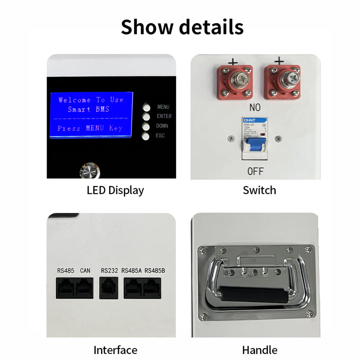 wall mounted lithium battery