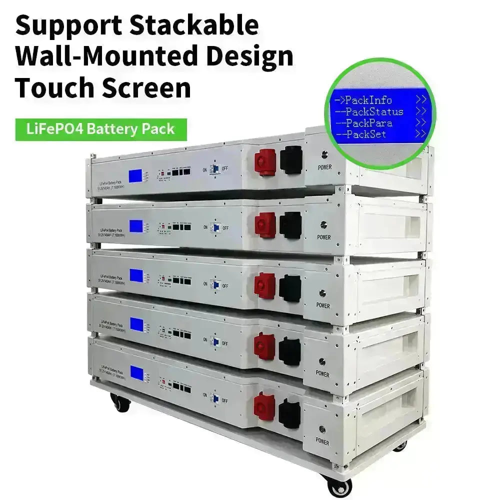 Stackable Type Battery Factory Price Stackable wall mount standing energy storage blade ...