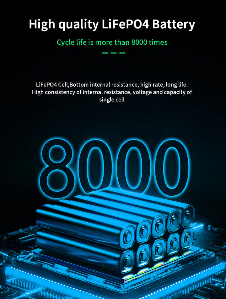 JM 10kwh 51.2V 200ah lifepo4 solar battery 51.2v 200ah lifepo4 wall mount battery JMBatteries