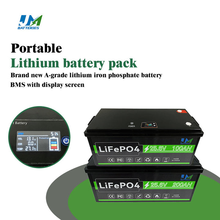 JM 12v 24V lithium car battery 100ah200ah lithium battery batteries JMBatteries