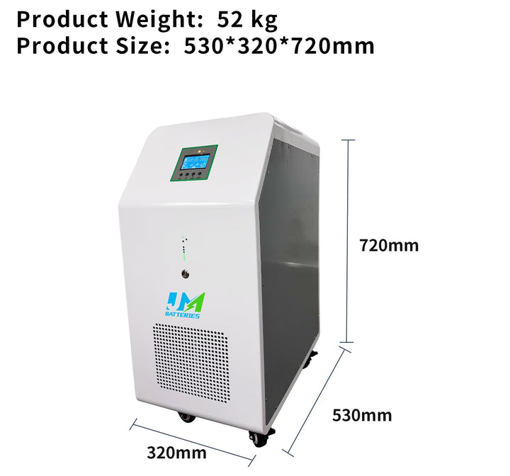JM All In One Hybrid Inverter 10kw with Lithium Polymer Battery JMBatteries