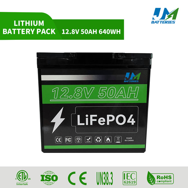 12.8V 50ah Rechargeable Lithium Batteries: The Best Motorcycle Energy Storage & Lithium Battery Solution, Also Suitable for Solar Storage