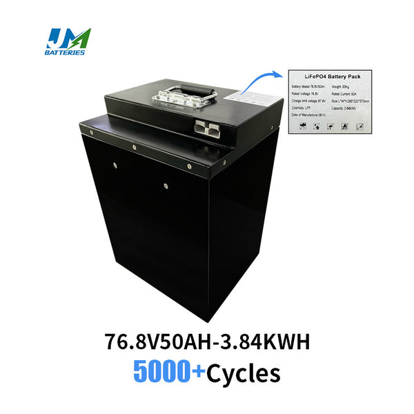 76.8V 50ah Lithium Battery for Solar Power System