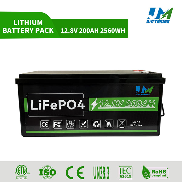 12.8v 200ah Li-ion Battery Car Rechargeable Lithium Battery