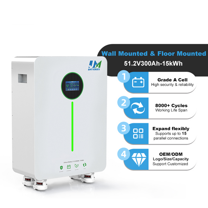JM 15 kWh 48V 300ah Solar Home Battery Energy Storage System – JMBatteries