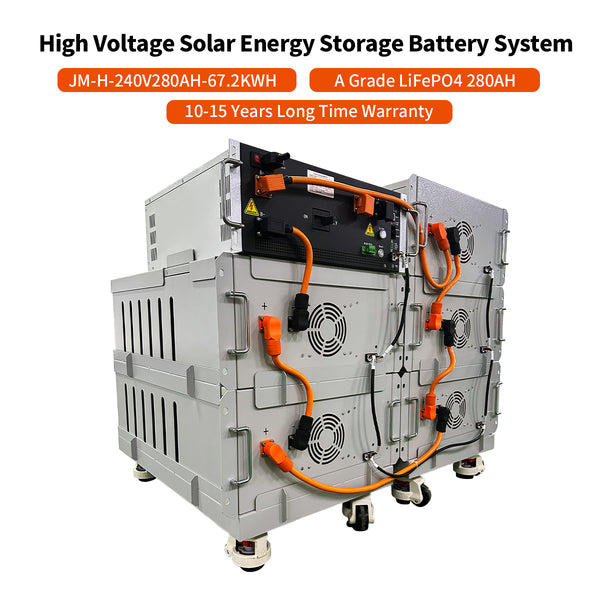 240V 280ah Off Grid on Grid Lithium Commercial Solar Battery