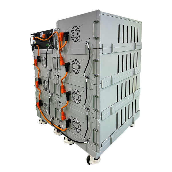 336V 280ah 94KWH High Voltage System Stacked Battery Pack