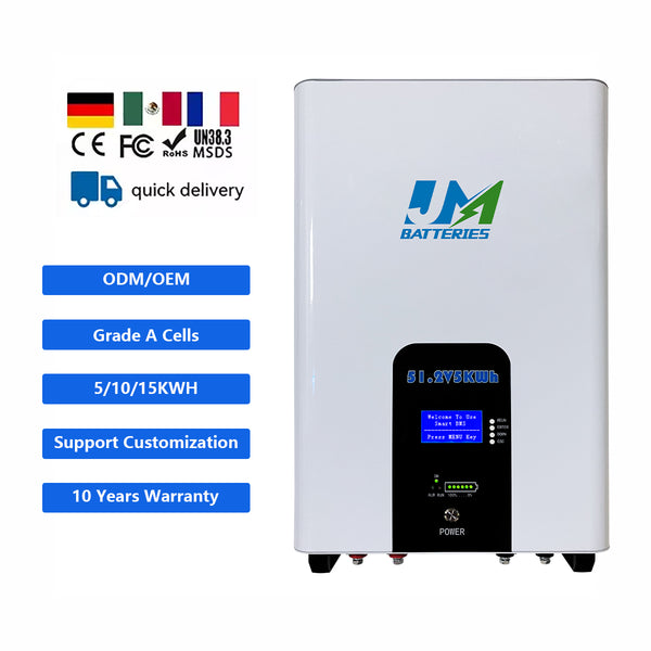 51.2V 100AH 5KWH Power Wall Home Battery