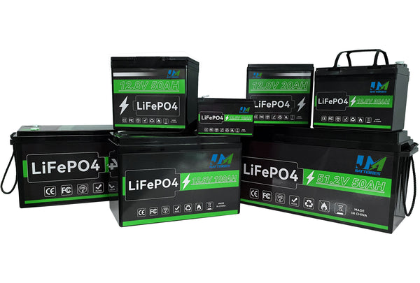 12.8V 50AH Deep Cycle Lithium Ion Battery