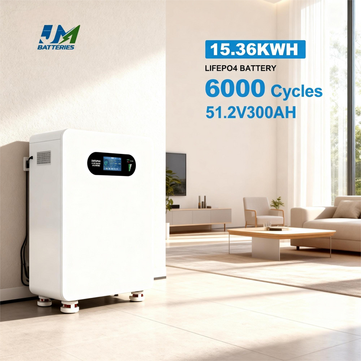 JM 51.2V 48V lithium battery 15Kwh 20Kwh lithium ion batteries 100ah 300ah 314ah home energy storage systems JMBatteries