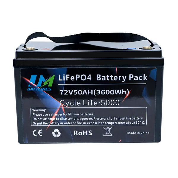 72V 50ah Lithium Ion Batteries JMBatteries