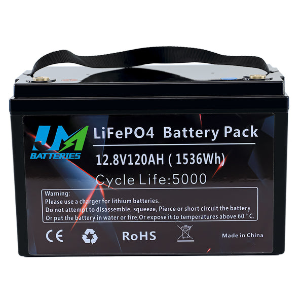 12.8V 120AH Rechargeable Lithium Batteries Motorcycle Energy Storage Battery