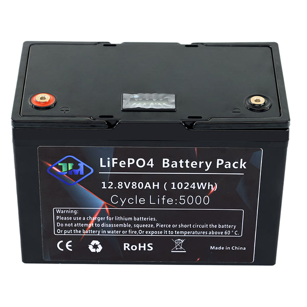 12.8V 80AH Lithium Ion Solar Batteries