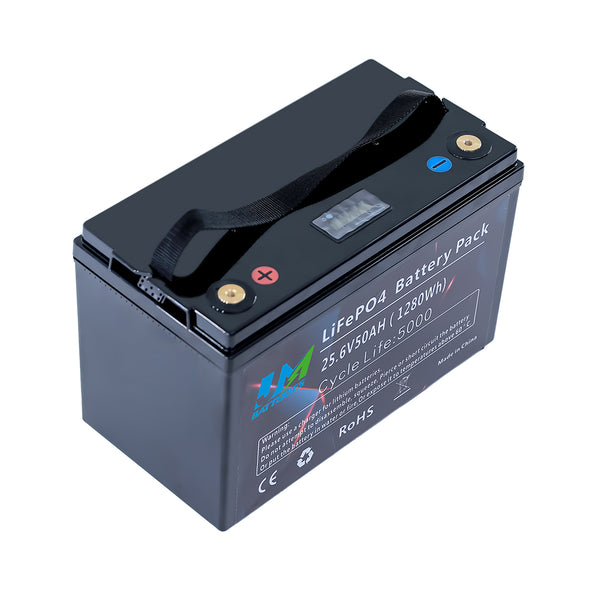 24V 50AH Lifepo4 Scooter Battery Solar Lithium Battery